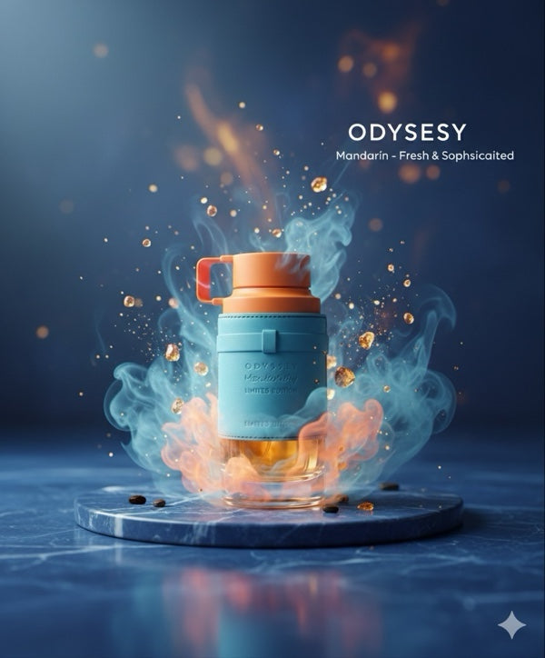 ARMAF SET ODYSSEY MANDARIN 4PC M EDP 3.4OZ